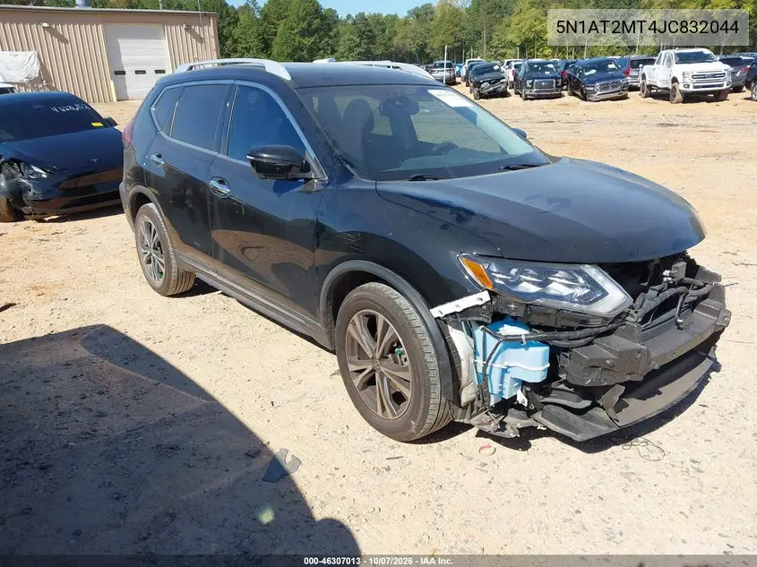 2018 Nissan Rogue Sl VIN 5N1AT2MT4JC832044 фото 2