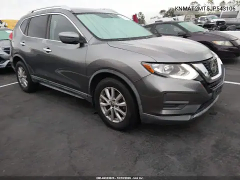2018 Nissan Rogue Sv VIN KNMAT2MT5JP543106 фото 2