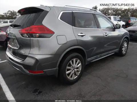 2018 Nissan Rogue Sv VIN KNMAT2MT5JP543106 фото 5