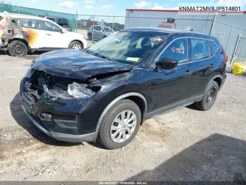 2018 Nissan Rogue S VIN KNMAT2MV8JP514801 фото 3