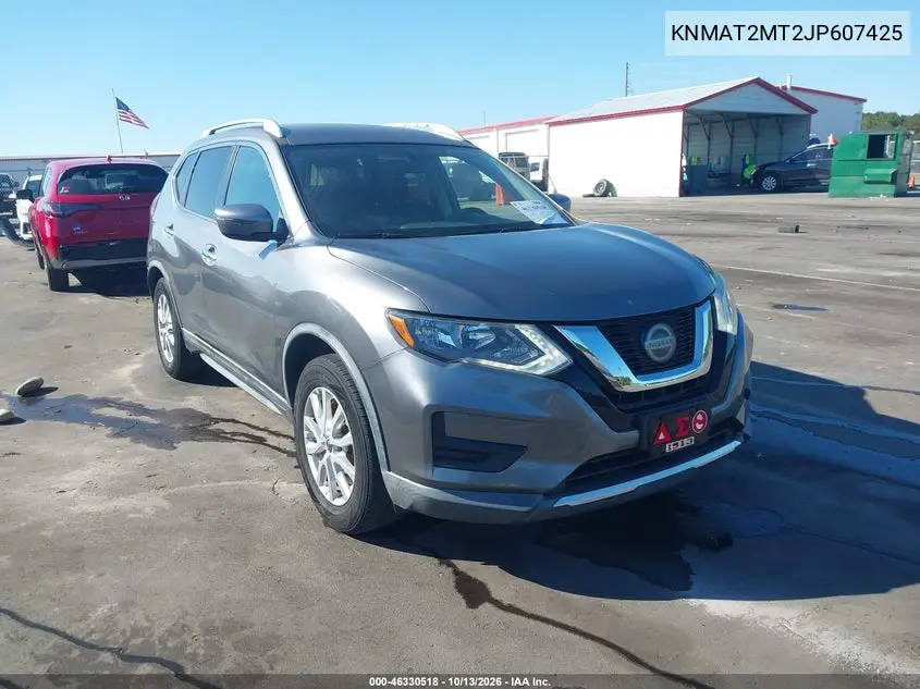 KNMAT2MT2JP607425 — 2018 Nissan Rogue, фото 2 с аукциона IAAI, Задняя часть