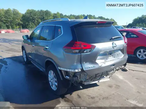 KNMAT2MT2JP607425 — 2018 Nissan Rogue, фото 4 с аукциона IAAI, Задняя часть