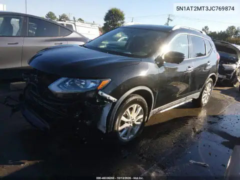 5N1AT2MT3JC769874 — 2018 Nissan Rogue, фото 3 с аукциона IAAI, Передняя часть