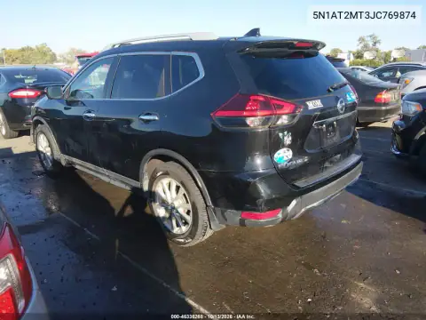 5N1AT2MT3JC769874 — 2018 Nissan Rogue, фото 4 с аукциона IAAI, Передняя часть