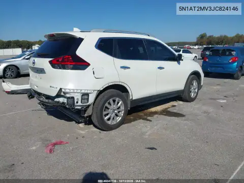 5N1AT2MV3JC824146 — 2018 Nissan Rogue, фото 5 с аукциона IAAI, Задняя часть