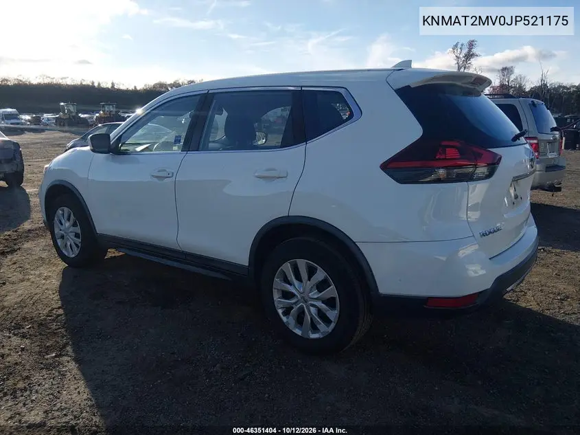 2018 Nissan Rogue S VIN KNMAT2MV0JP521175 фото 4
