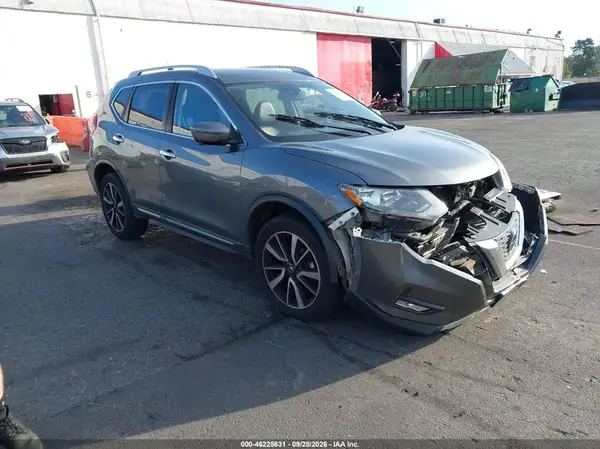 5N1AT2MV7KC739327 — 2019 Nissan Rogue, Передняя часть (Front End), фото до ремонта