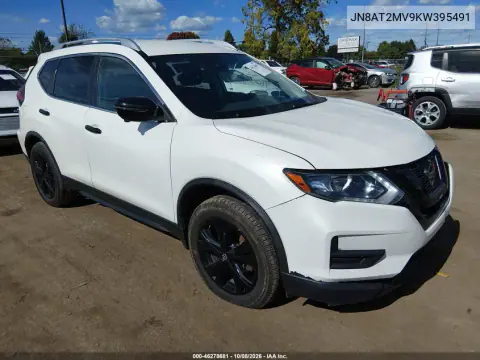JN8AT2MV9KW395491 — 2019 Nissan Rogue, Передний левый, фото до ремонта