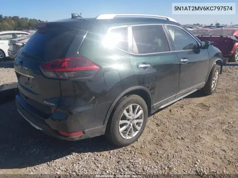 2019 Nissan Rogue Sv VIN 5N1AT2MV6KC797574 фото 4