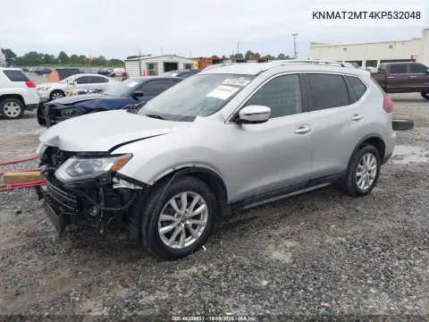 2019 Nissan Rogue Sv VIN KNMAT2MT4KP532048 фото 3