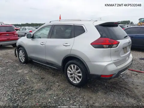 2019 Nissan Rogue Sv VIN KNMAT2MT4KP532048 фото 4