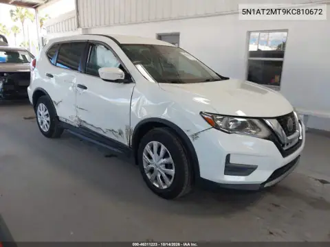 5N1AT2MT9KC810672 — 2019 Nissan Rogue, Повреждения со всех сторон, фото до ремонта