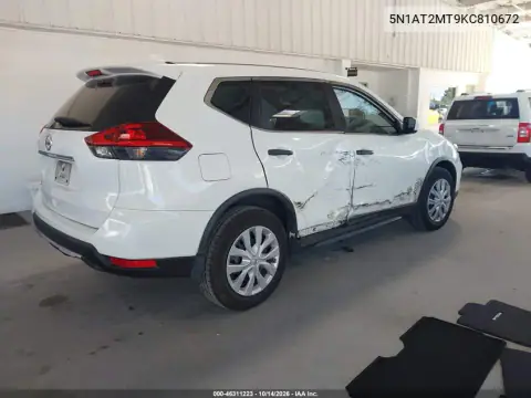 5N1AT2MT9KC810672 — 2019 Nissan Rogue, фото 5 с аукциона IAAI, Повреждения со всех сторон