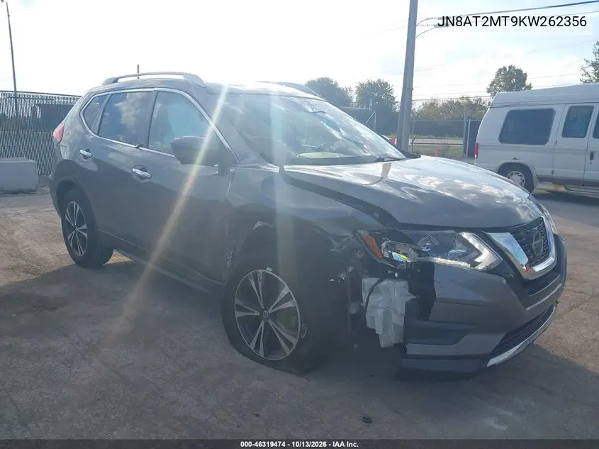 2019 Nissan Rogue S/Sv VIN JN8AT2MT9KW262356 фото 1