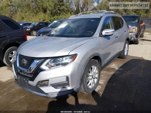 2019 Nissan Rogue Sv VIN KNMAT2MT9KP534152 фото 3