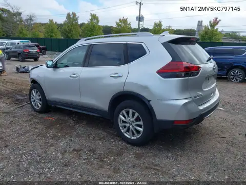 5N1AT2MV5KC797145 — 2019 Nissan Rogue, фото 4 с аукциона IAAI, Передняя часть
