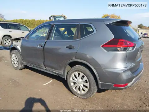 KNMAT2MVXKP500173 — 2019 Nissan Rogue, фото 4 с аукциона IAAI, Передняя часть