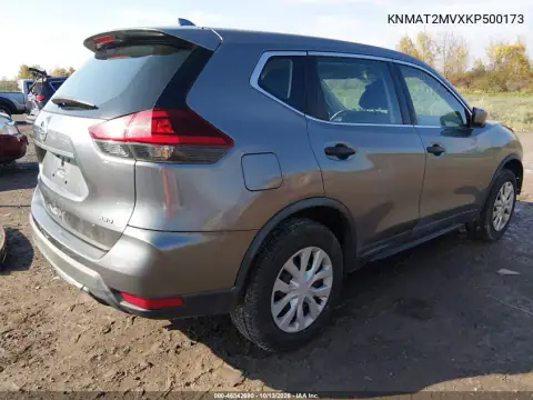 KNMAT2MVXKP500173 — 2019 Nissan Rogue, фото 5 с аукциона IAAI, Передняя часть