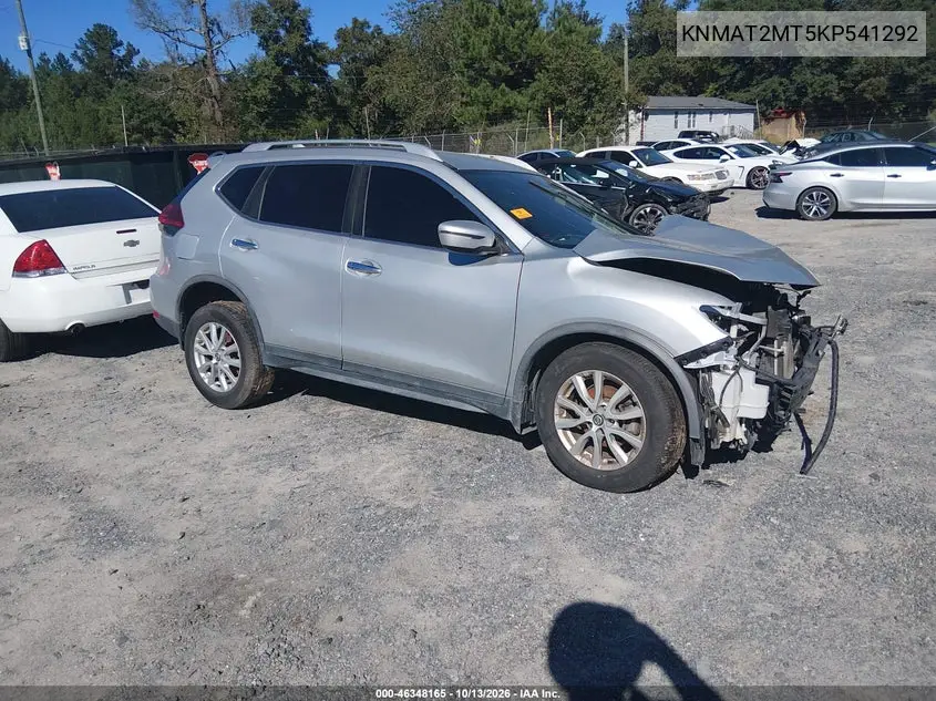 KNMAT2MT5KP541292 Nissan Rogue 2019 — повреждение Передняя часть, фото до ремонта