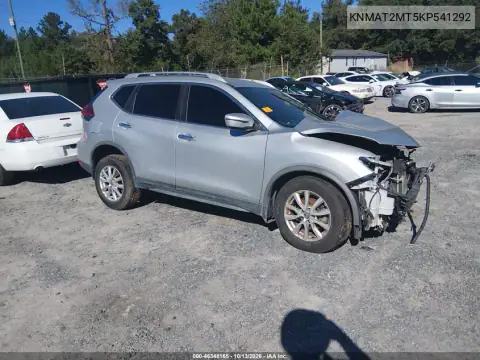 KNMAT2MT5KP541292 — 2019 Nissan Rogue, Передняя часть, фото до ремонта