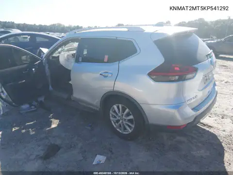 KNMAT2MT5KP541292 — 2019 Nissan Rogue, фото 3 с аукциона IAAI, Передняя часть
