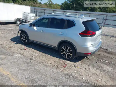 5N1AT2MT6KC797945 — 2019 Nissan Rogue, фото 4 с аукциона IAAI, Передняя часть