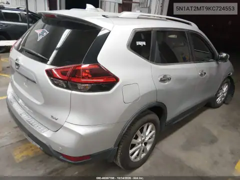 5N1AT2MT9KC724553 — 2019 Nissan Rogue, фото 5 с аукциона IAAI, Передняя часть