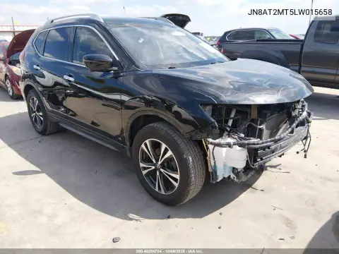 2020 Nissan Rogue Sv Fwd VIN JN8AT2MT5LW015658 фото 2