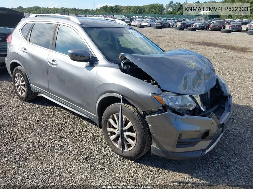 2020 Nissan Rogue Sv Intelligent Awd VIN KNMAT2MV4LP522333 фото 2