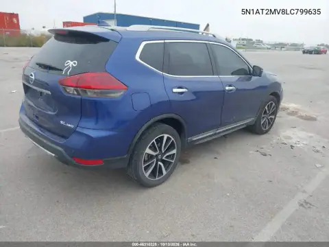 2020 Nissan Rogue Sl Intelligent Awd VIN 5N1AT2MV8LC799635 фото 5