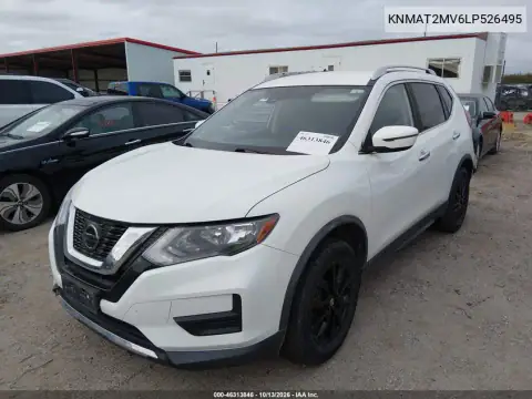 KNMAT2MV6LP526495 — 2020 Nissan Rogue, фото 3 с аукциона IAAI, Задняя часть справа