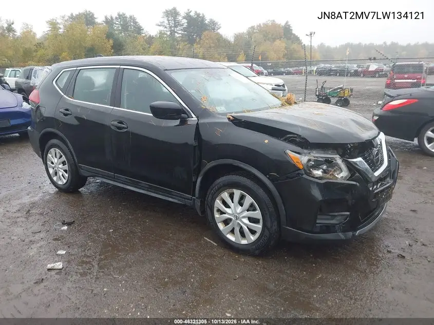 JN8AT2MV7LW134121 — 2020 Nissan Rogue, фото 2 с аукциона IAAI, Передняя часть