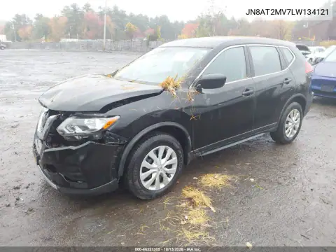 JN8AT2MV7LW134121 — 2020 Nissan Rogue, фото 3 с аукциона IAAI, Передняя часть