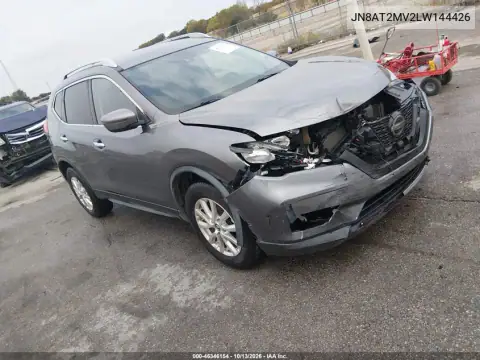 JN8AT2MV2LW144426 — 2020 Nissan Rogue, Передняя часть, фото до ремонта