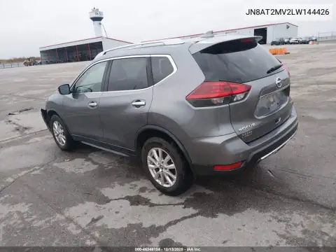 JN8AT2MV2LW144426 — 2020 Nissan Rogue, фото 4 с аукциона IAAI, Передняя часть