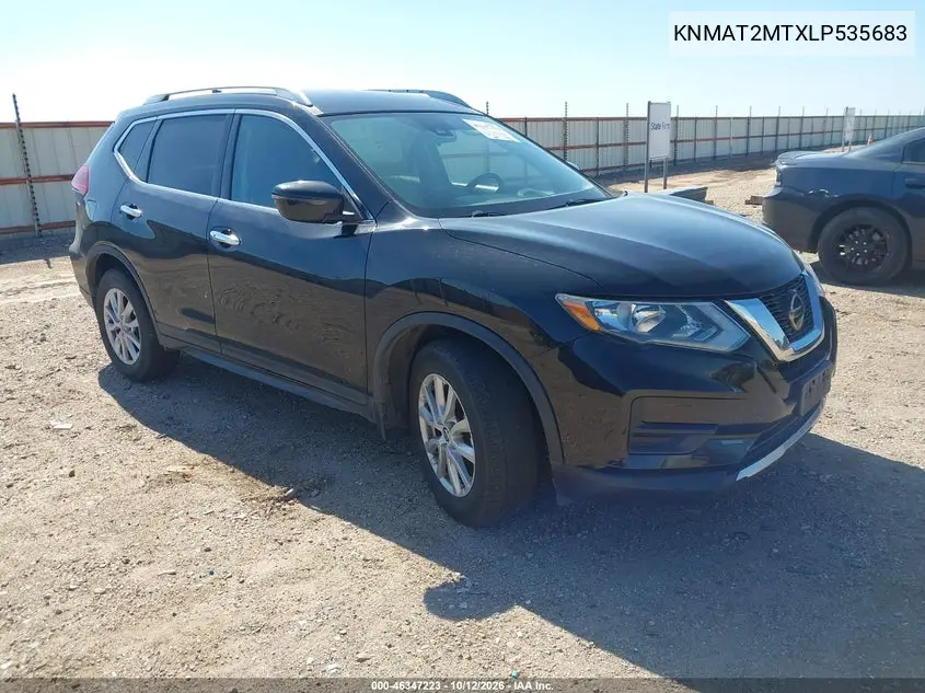2020 Nissan Rogue Sv Fwd VIN KNMAT2MTXLP535683 фото 2