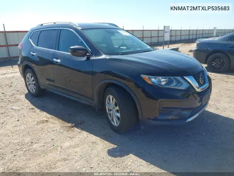 KNMAT2MTXLP535683 — 2020 Nissan Rogue, Передний левый, фото до ремонта