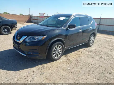 2020 Nissan Rogue Sv Fwd VIN KNMAT2MTXLP535683 фото 3