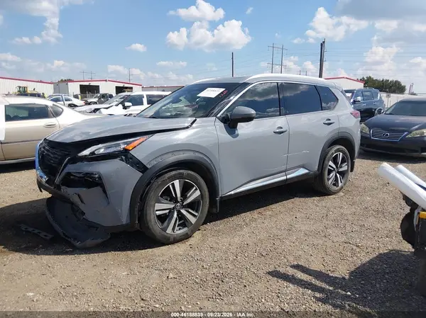 JN8AT3CA6MW026563 — 2021 Nissan Rogue, фото 2 с аукциона IAAI 14.10.2026, Передняя часть