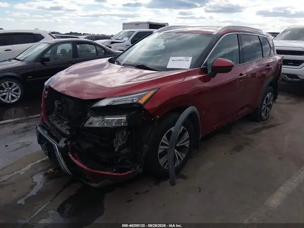 5N1AT3BB1MC753337 — 2021 Nissan Rogue, фото 2 с аукциона IAAI, Передняя часть