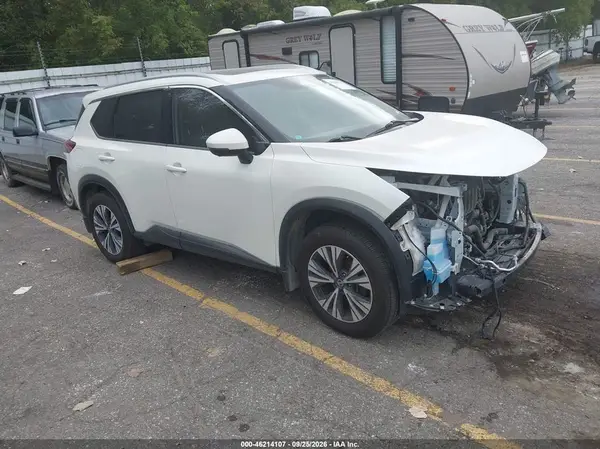JN8AT3BB1MW229595 — 2021 Nissan Rogue, Передняя часть (Front End), фото до ремонта
