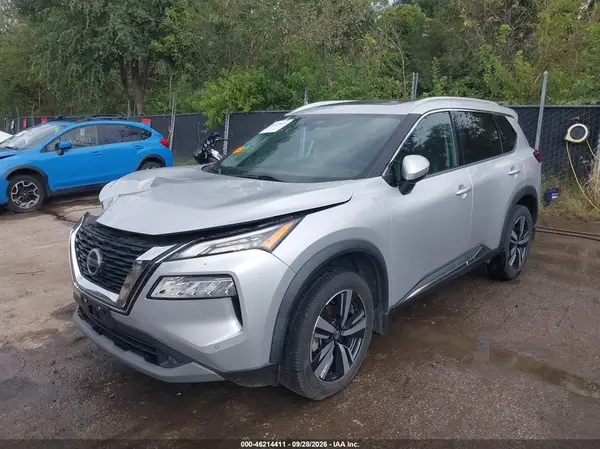5N1AT3CA1MC822937 — 2021 Nissan Rogue, фото 2 с аукциона IAAI, Передняя часть