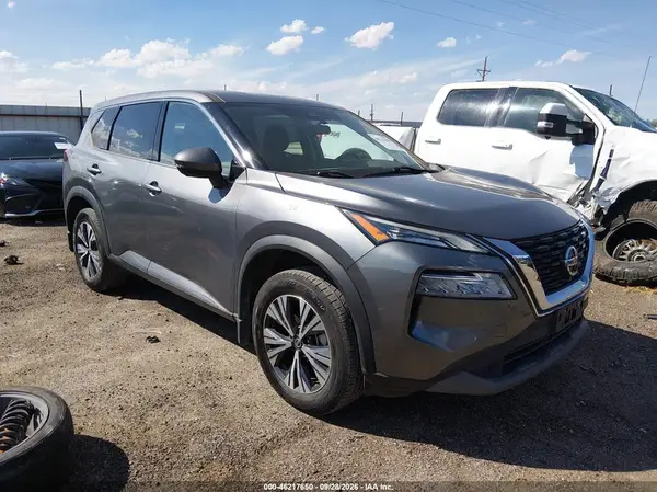 5N1AT3BA8MC848386 — 2021 Nissan Rogue, Град (Hail), фото до ремонта