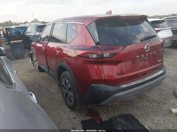5N1AT3BA4MC829897 — 2021 Nissan Rogue, фото 3 с аукциона IAAI, Левый бок