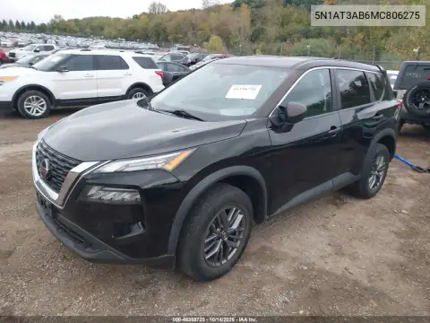5N1AT3AB6MC806275 — 2021 Nissan Rogue, фото 3 с аукциона IAAI, Задняя часть