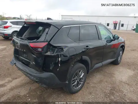 5N1AT3AB6MC806275 — 2021 Nissan Rogue, фото 5 с аукциона IAAI, Задняя часть