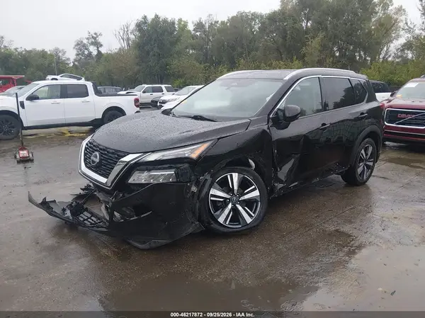 5N1BT3CA5NC704380 — 2022 Nissan Rogue, фото 2 с аукциона IAAI, Левый бок