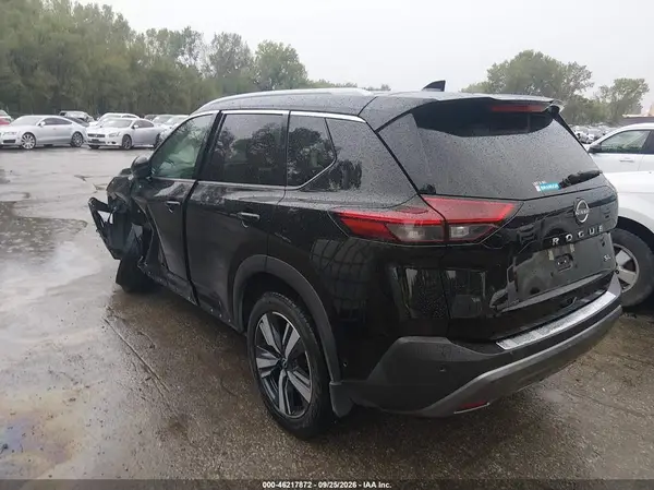 5N1BT3CA5NC704380 — 2022 Nissan Rogue, фото 3 с аукциона IAAI, Левый бок