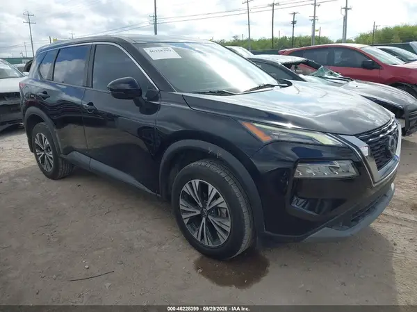 5N1BT3BA9NC700754 — 2022 Nissan Rogue, Задняя часть (Rear), фото до ремонта