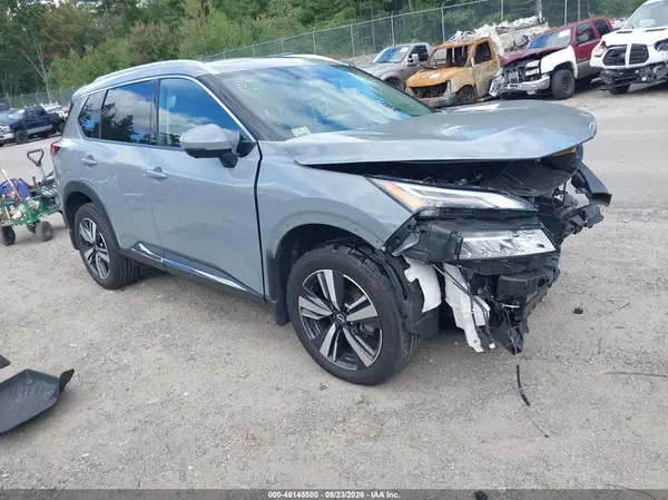 JN8BT3DD6PW317629 — 2023 Nissan Rogue, Передняя часть (Front End), фото до ремонта